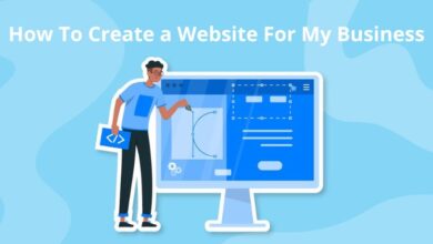 how to create a website for my business